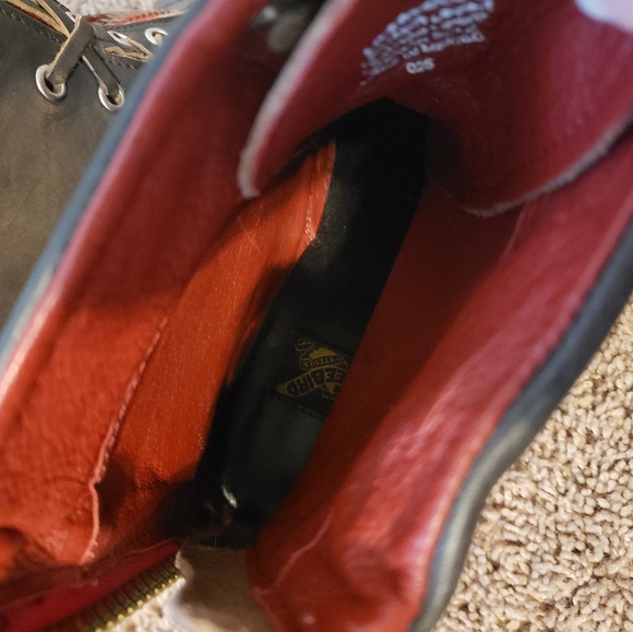 FreeBird liverpool leather ankle boot distressed black zip up 8 - Picture 5 of 9